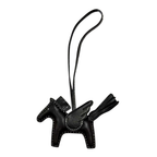 Trendiesty Winged Leather Horse Charm