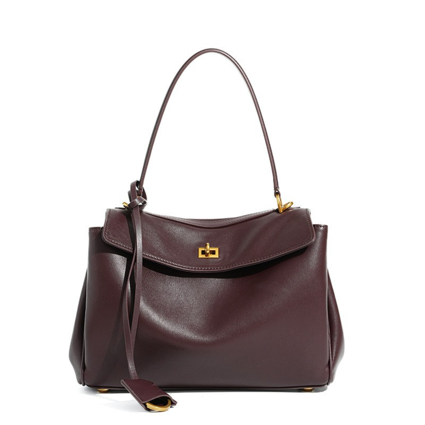Minimalist Luxurious Soft Leather Handbag