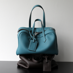 Victoria Style Classic Leather Shoulder Bag