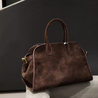 The Row Margaux Inspired Leather Bag | Without Logo