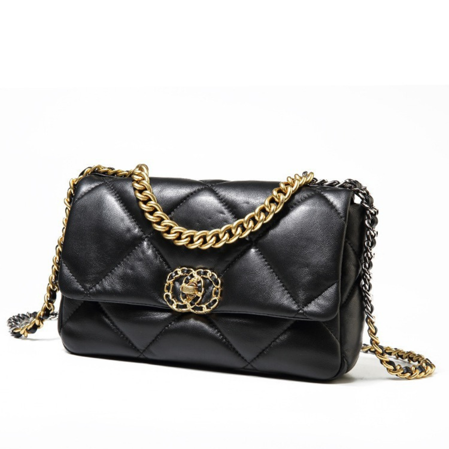 "Isla Rosa" bolso cruzado de cuero