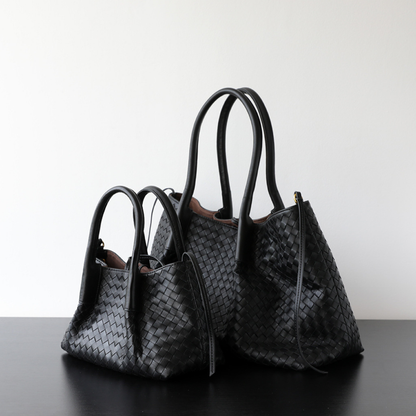 Die „Row-Margaux-inspirierte“ luxuriöse Leder-Tragetasche