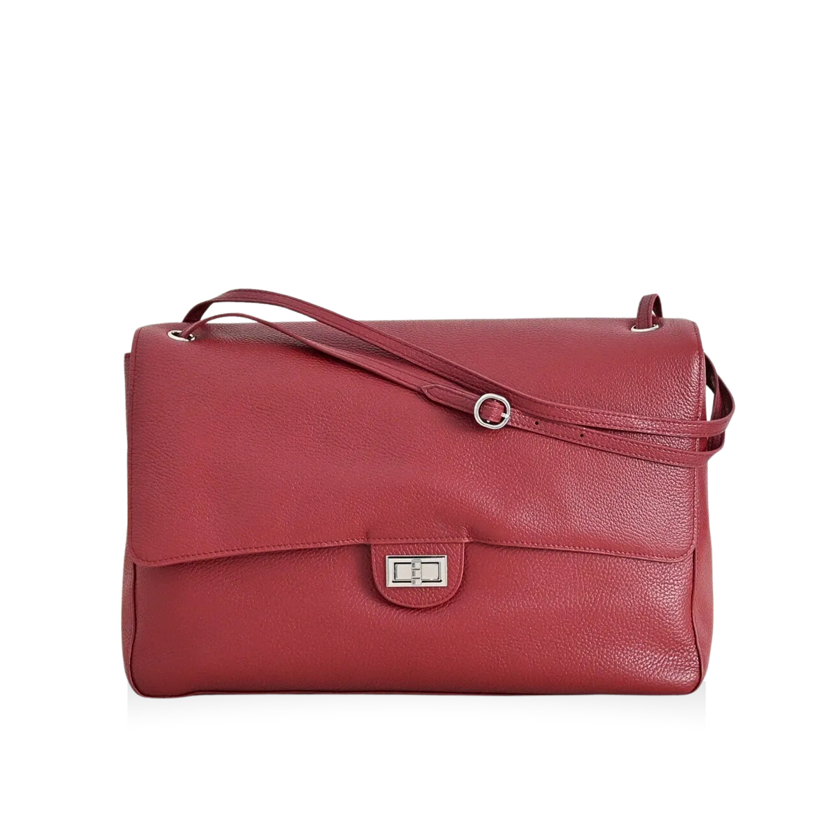 "Isla Rosa" bolso cruzado de cuero