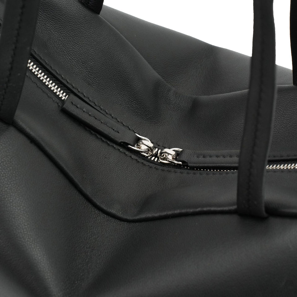 Astra Bowling Minimalist Leather Shoulder Bag