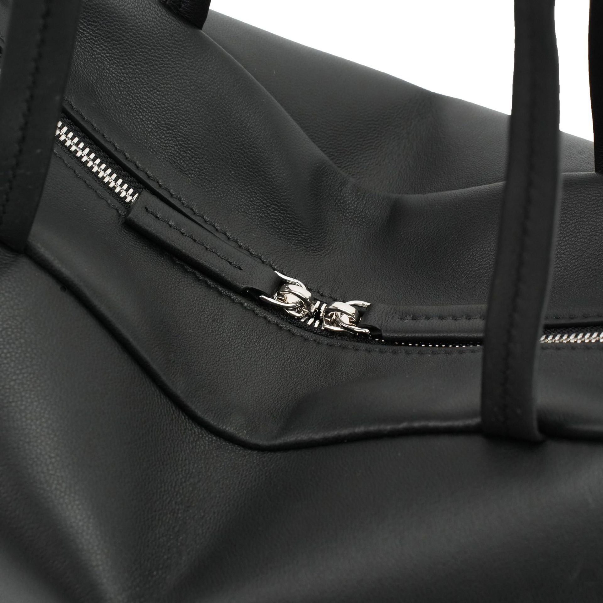 Astra Bowling Minimalist Leather Shoulder Bag