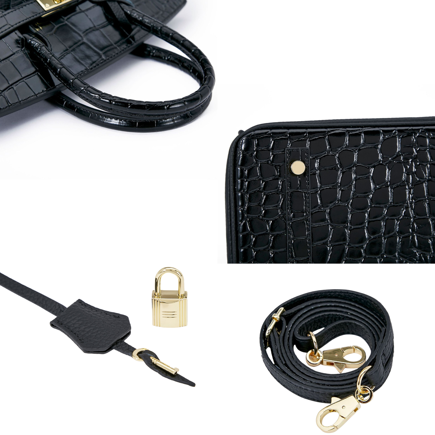 "Rose Island" Leder Crossbody