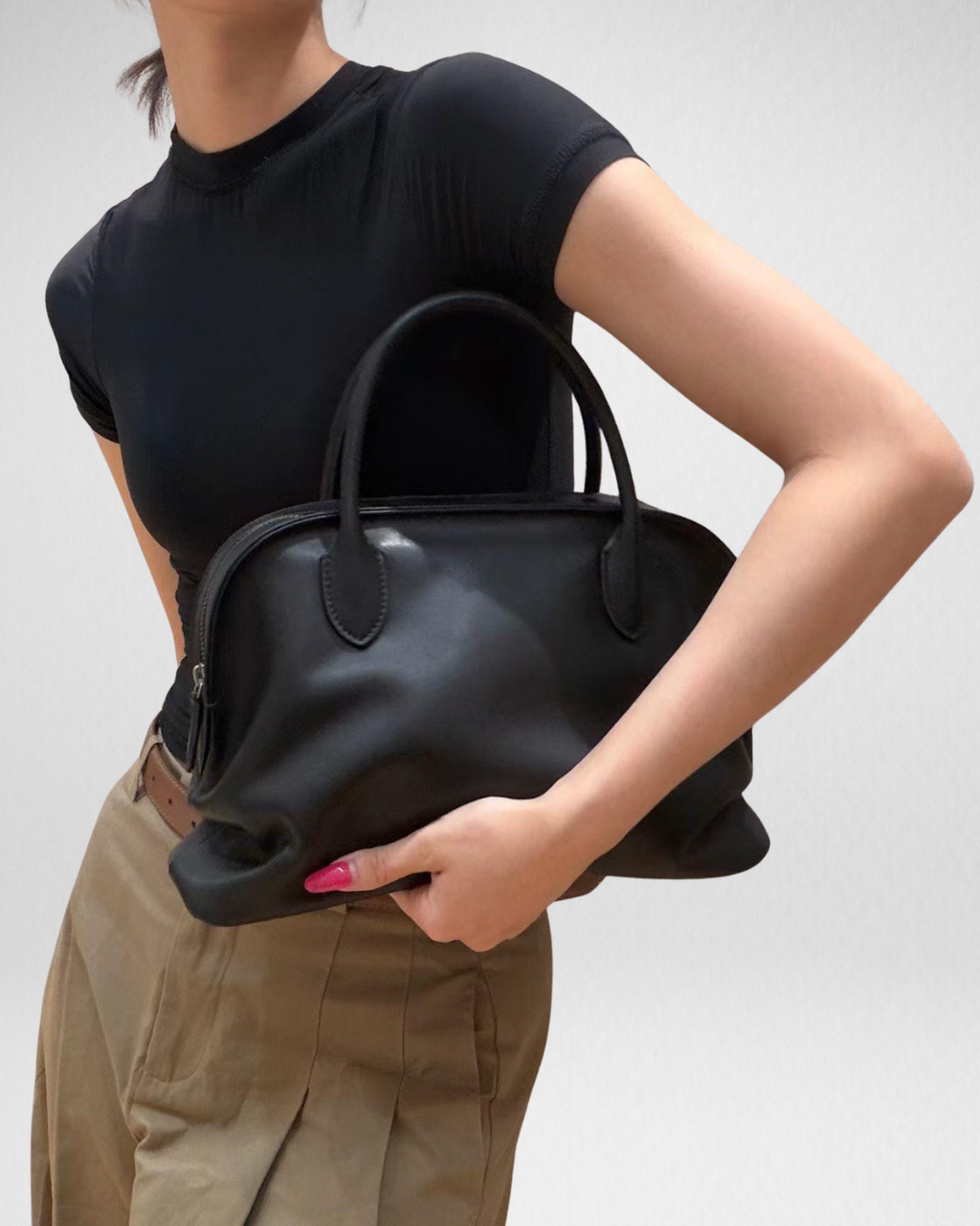 The Bowling Agnes Inspired Leather Bag