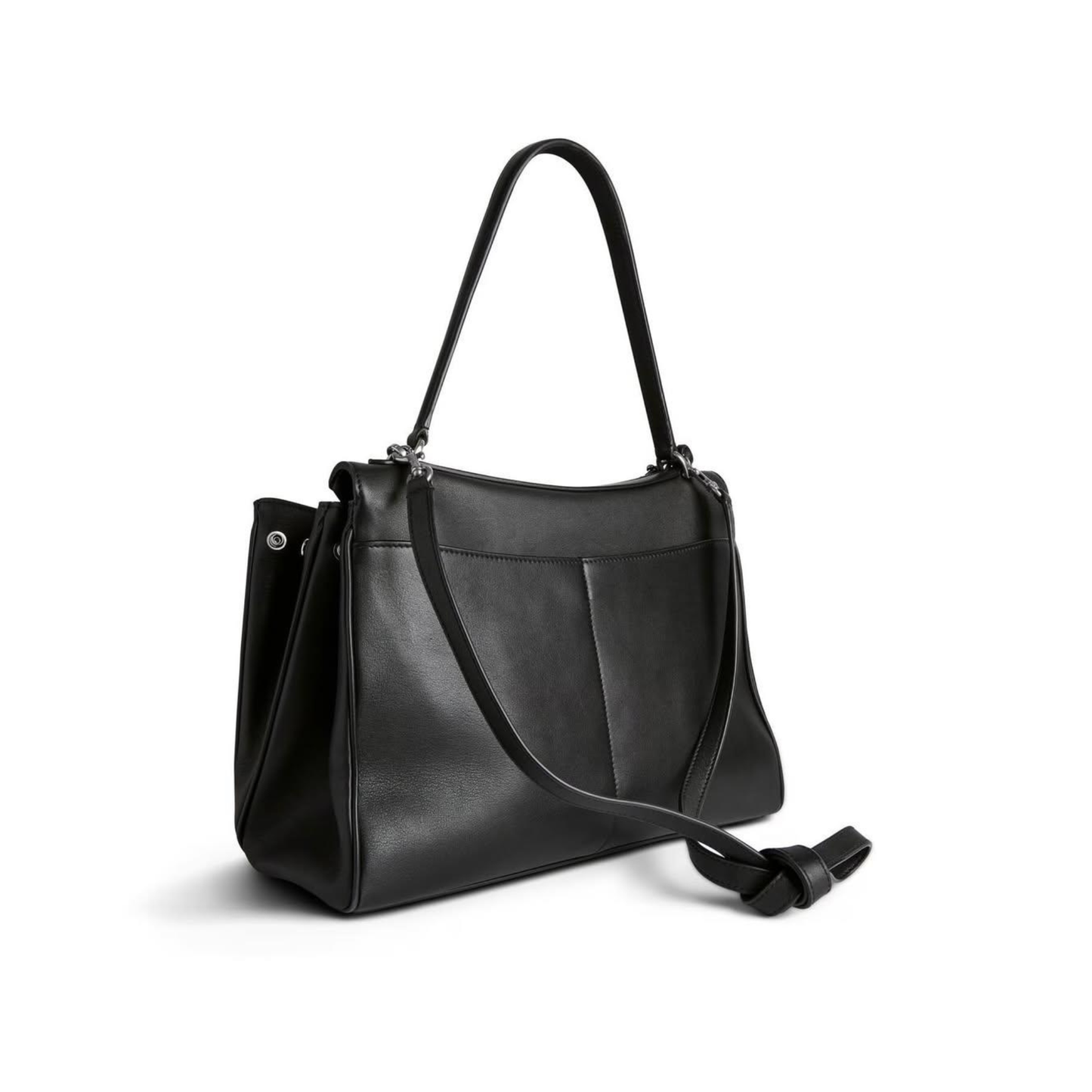 Bolso de mano de piel inspirado en BALENCIAGA-RODEO para mujer