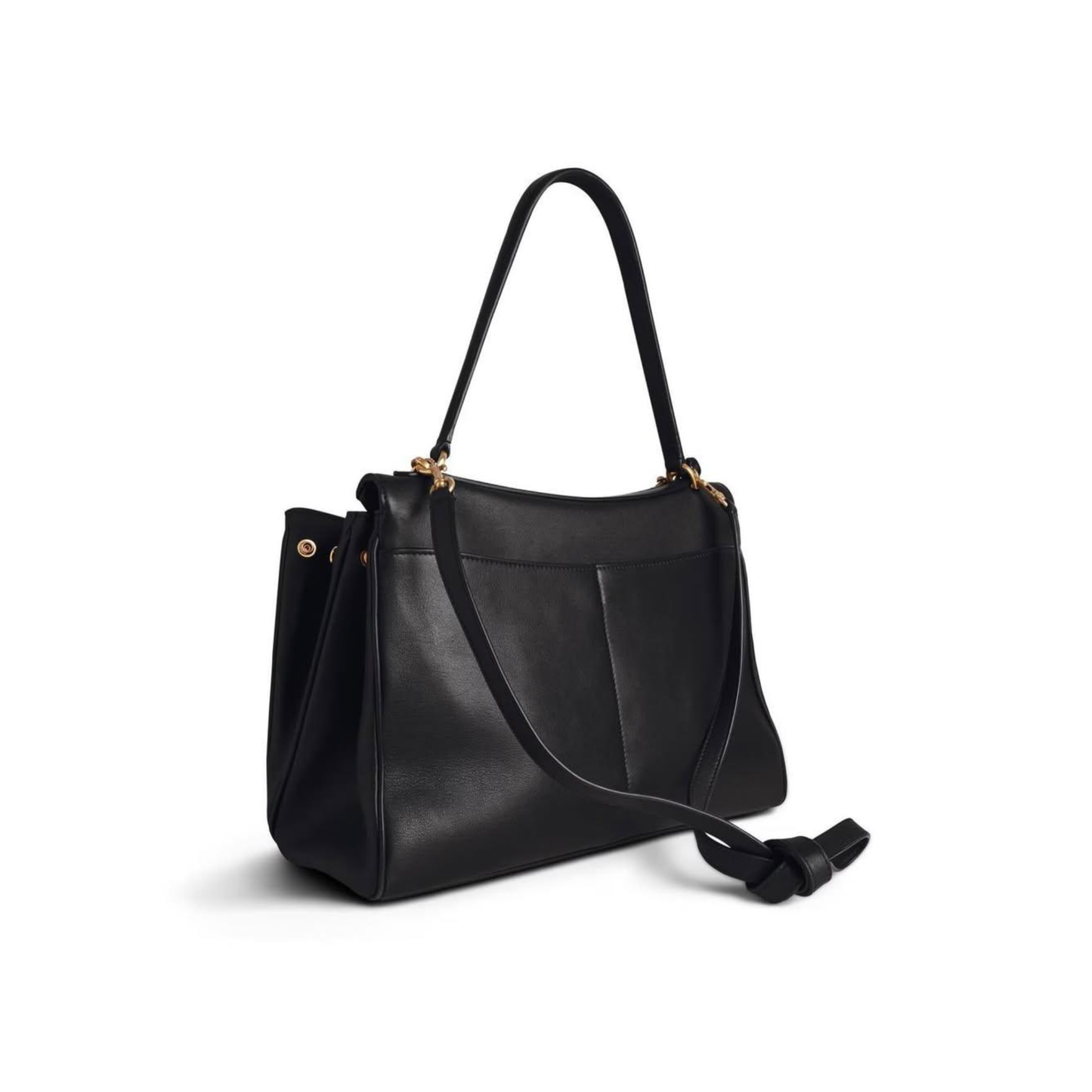 Bolso de mano de piel inspirado en BALENCIAGA-RODEO para mujer