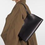 The Peggy Inspired Leather Shoulder Bag