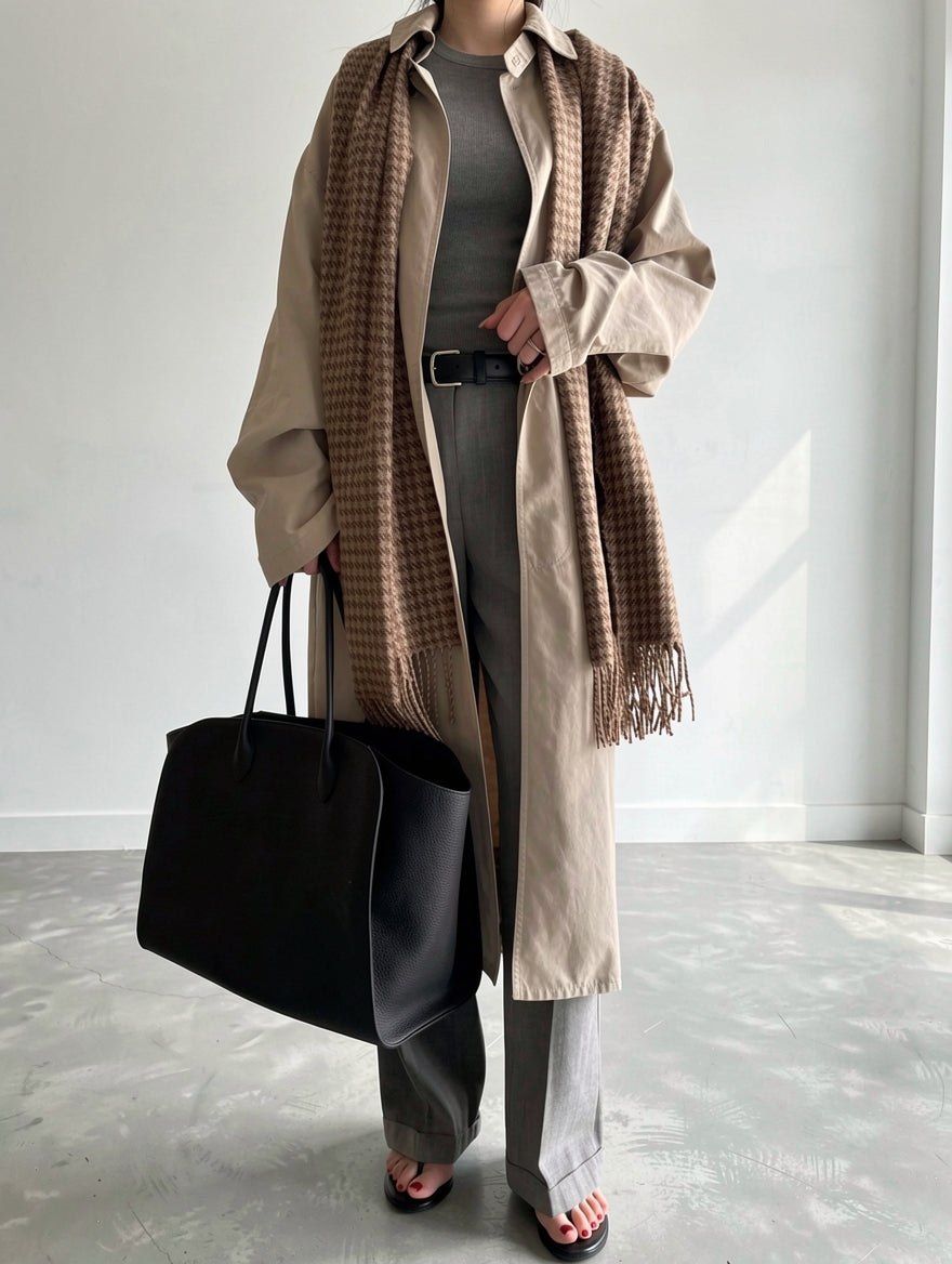 Large Luxurious Leather Tote Bag