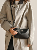 Bolso de mano de piel inspirado en BALENCIAGA-RODEO para mujer