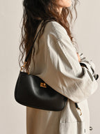 Bolso de mano de piel inspirado en BALENCIAGA-RODEO para mujer