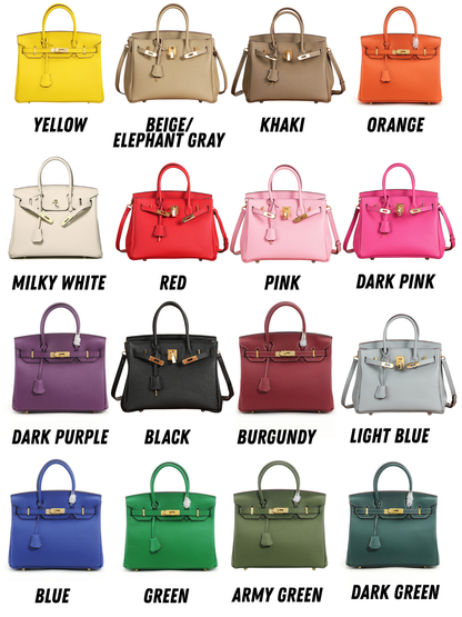 Bespoke handcrafted leather handbag, designed to your specifications.