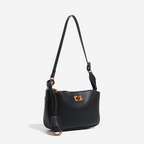 Nano Sling‑Style Leather Shoulder Bag with Flap