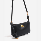 Nano Sling‑Style Leather Shoulder Bag with Flap