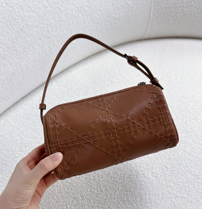 The 90s Baguette Inspired Leather Bag