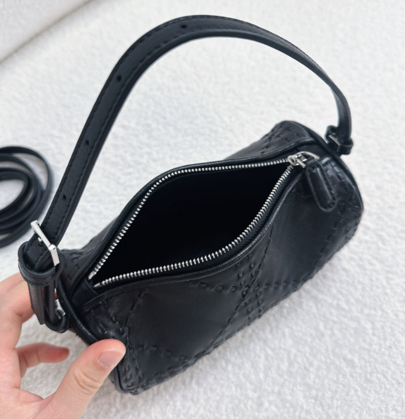 The 90s Baguette Inspired Leather Bag