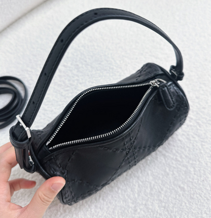 The 90s Baguette Inspired Leather Bag