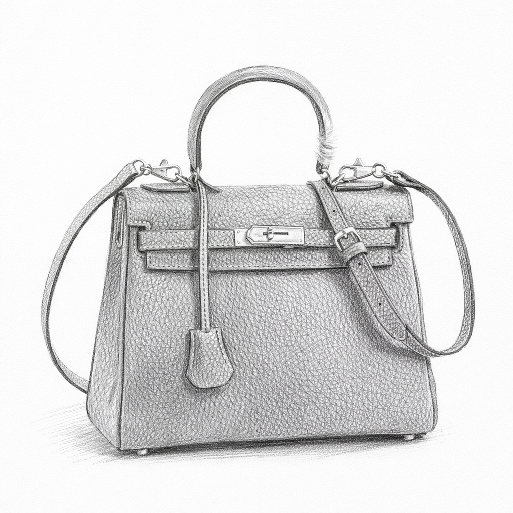"Isla Rosa" bolso cruzado de cuero
