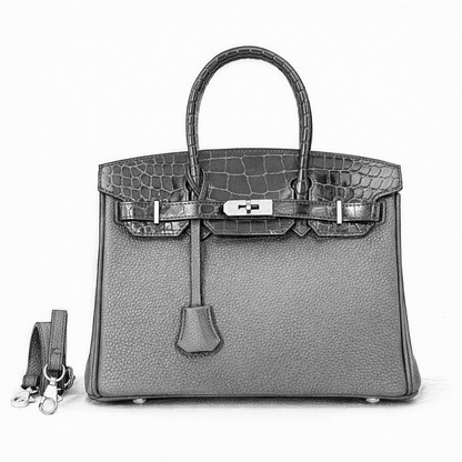 "Isla Rosa" bolso cruzado de cuero