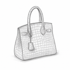 Sac à Bandoulière en Cuir "Rose Island"