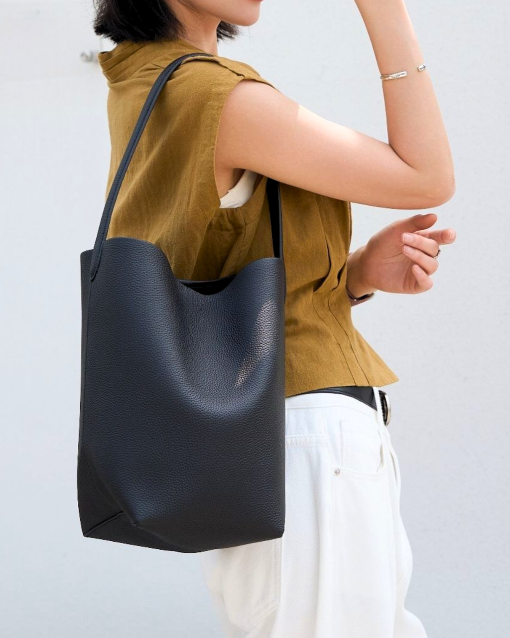 The Park Handcrafted Leather Tote Bag