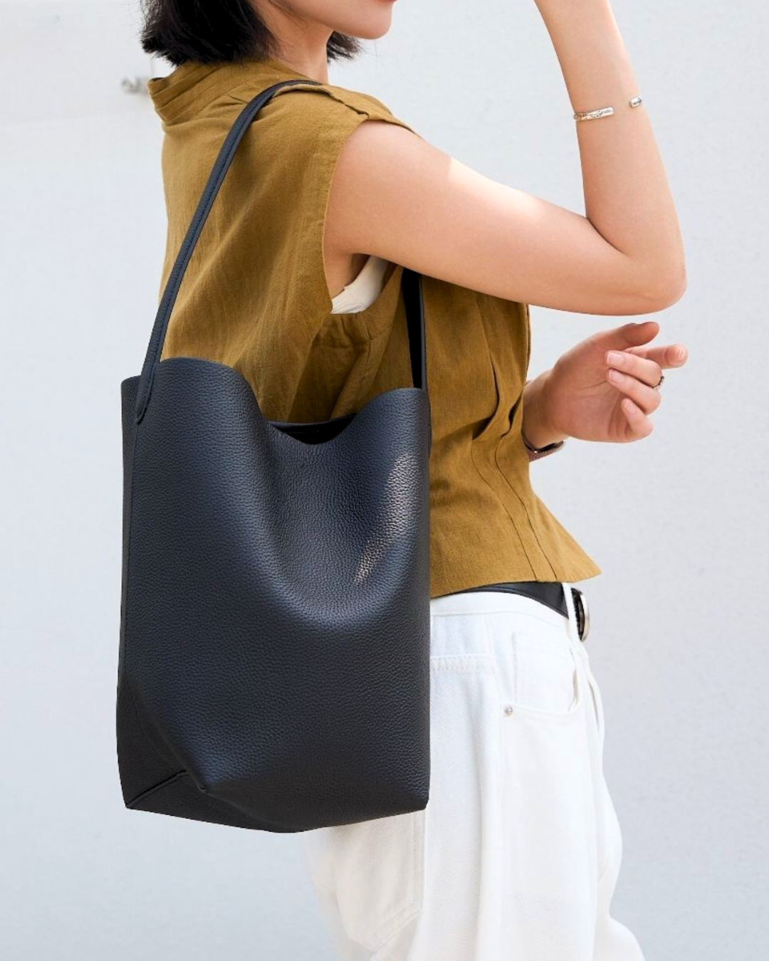 The Park Handcrafted Leather Tote Bag