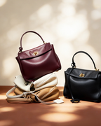 Minimalist Luxurious Soft Leather Handbag