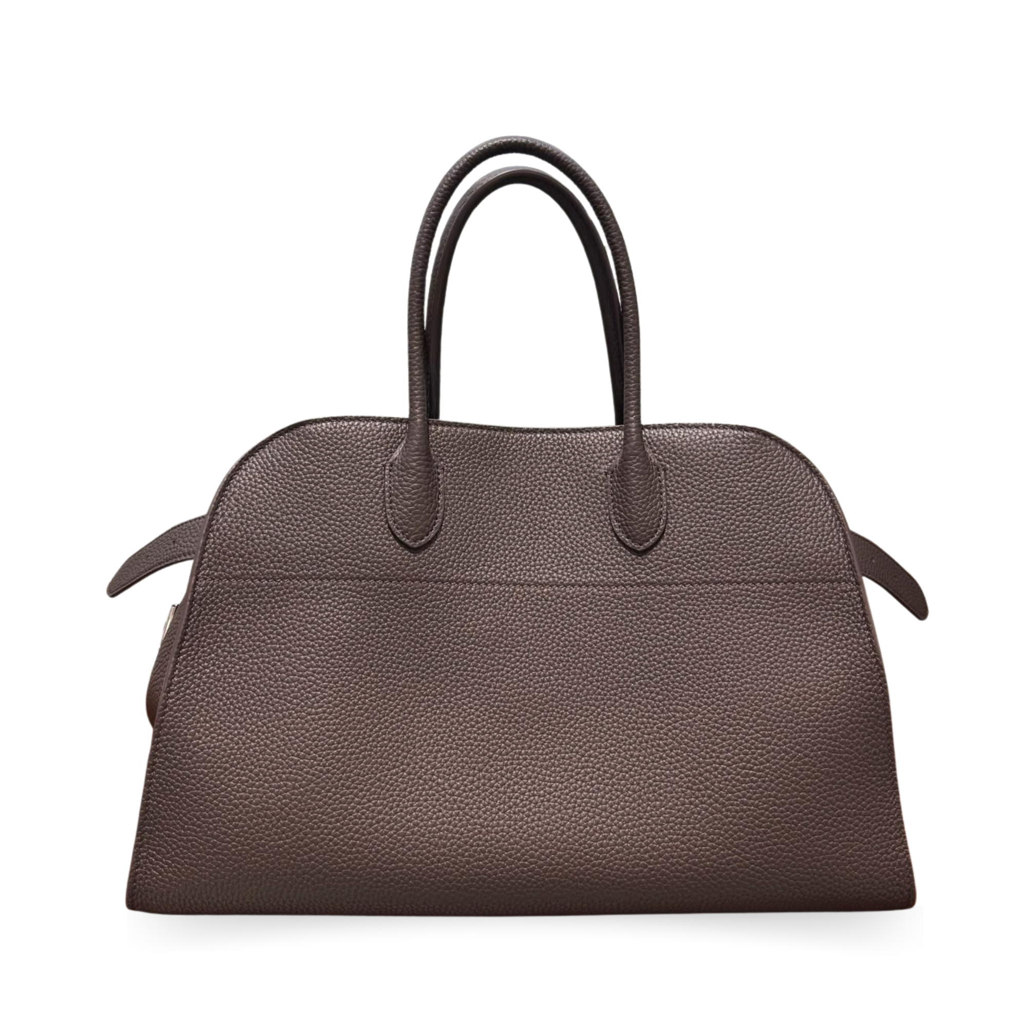 Margaux Structured Leather Tote Bag