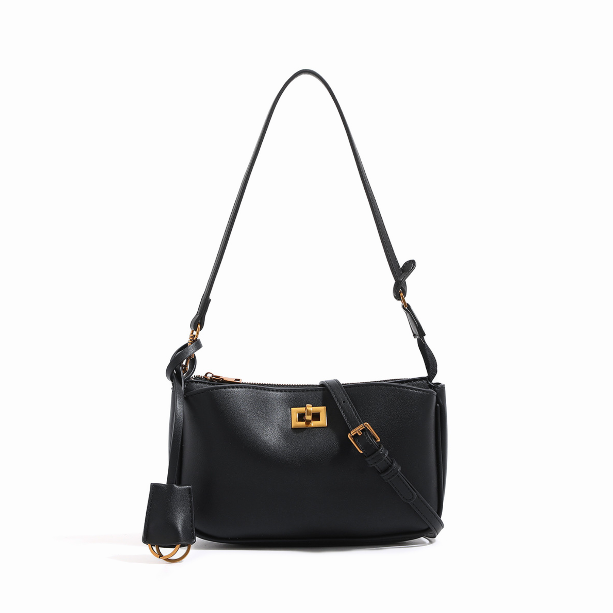 Sling Pochette Leather Crossbody Bag