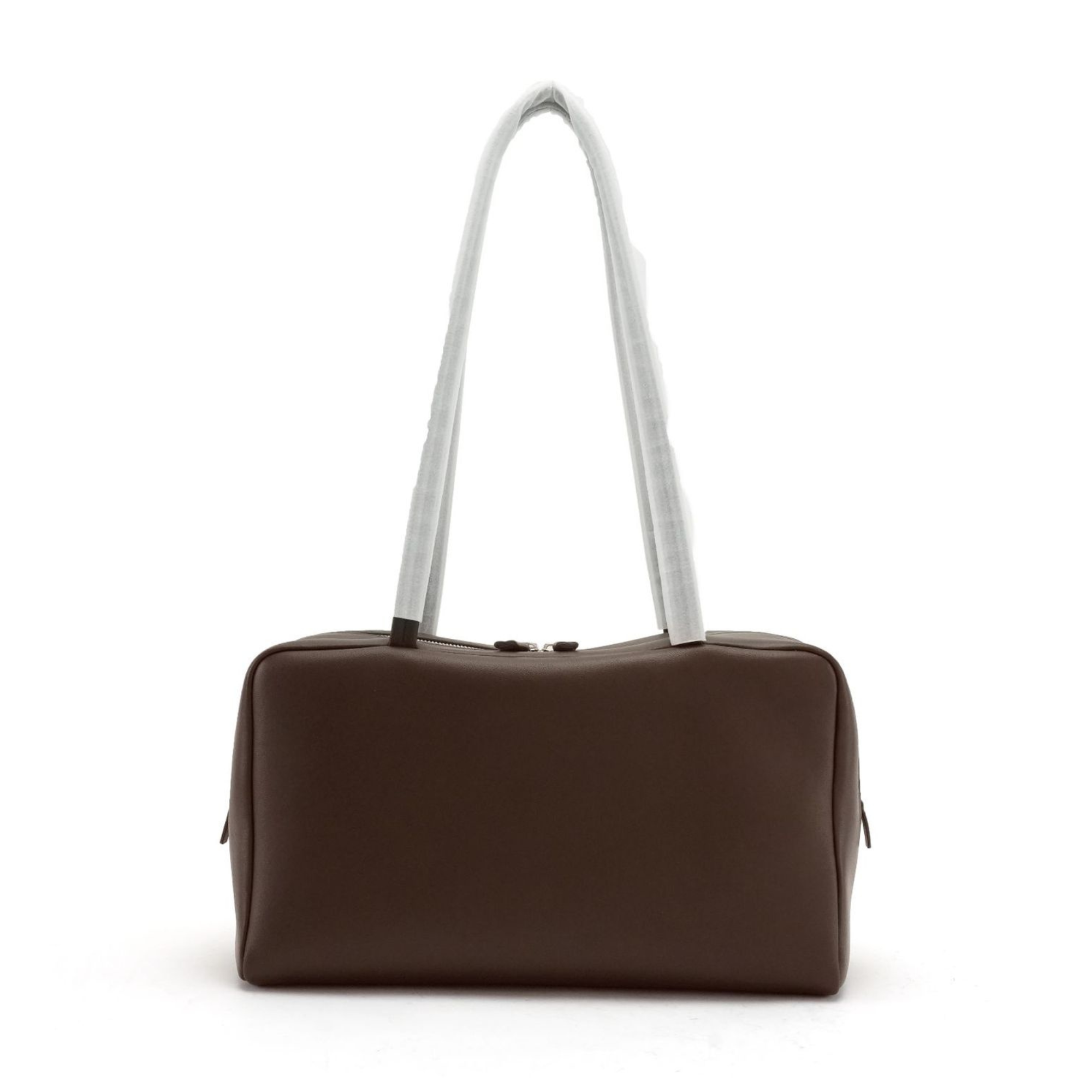 Astra Bowling Minimalist Leather Shoulder Bag