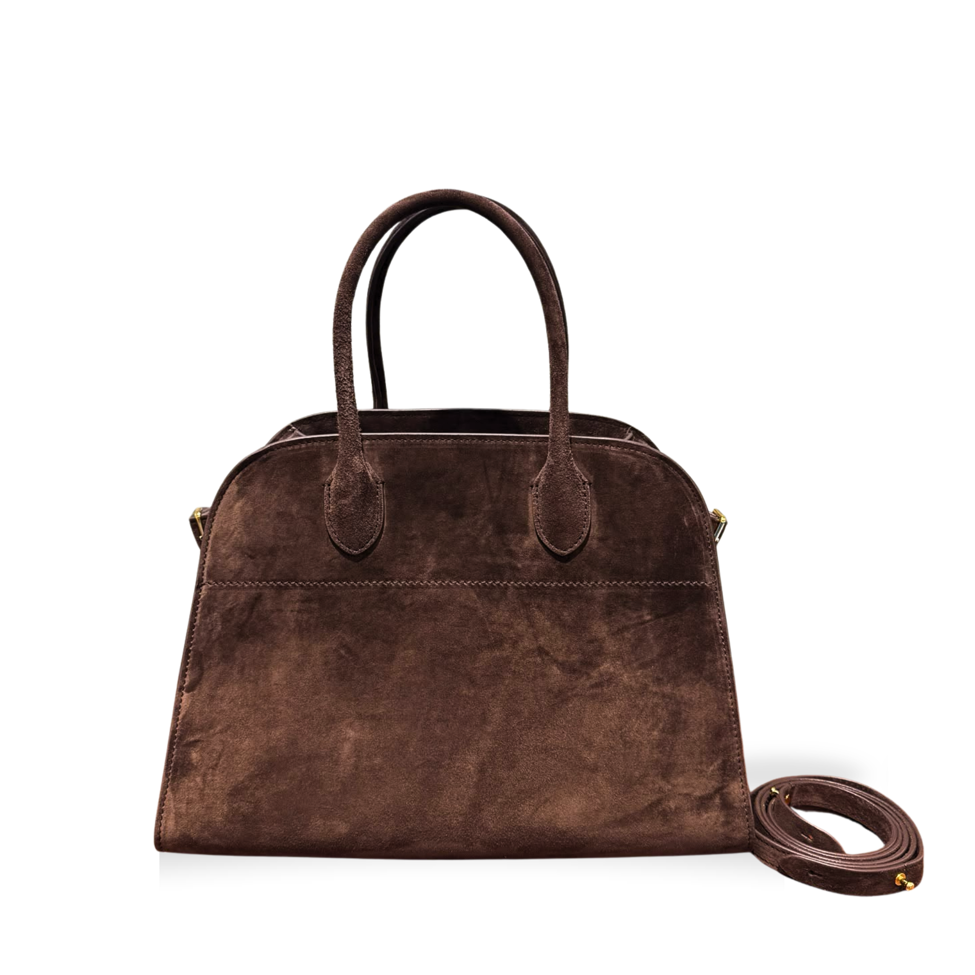 Margaux Structured Leather Tote Bag