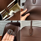 Margaux Structured Leather Tote Bag