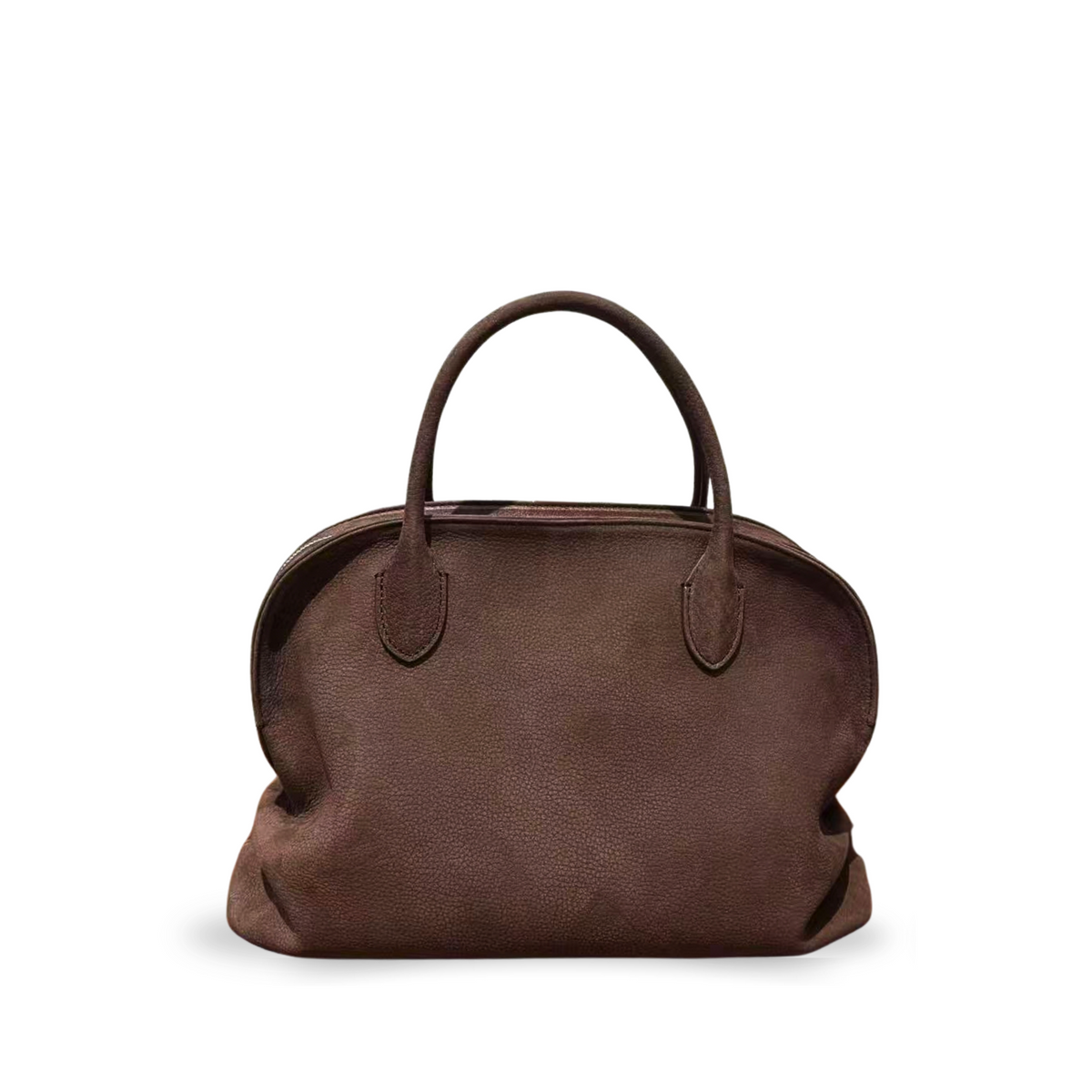 Agnes-Inspired Bowling Leather Bag