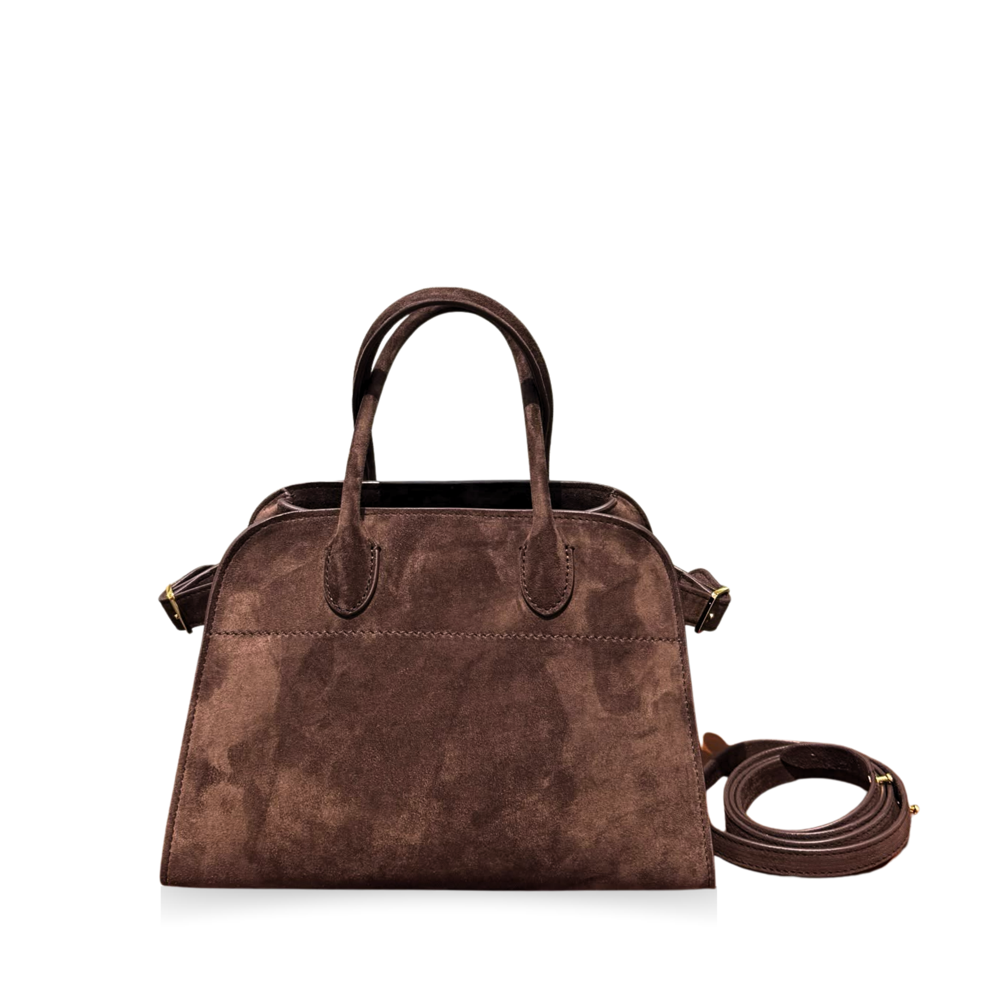 Margaux Structured Leather Tote Bag