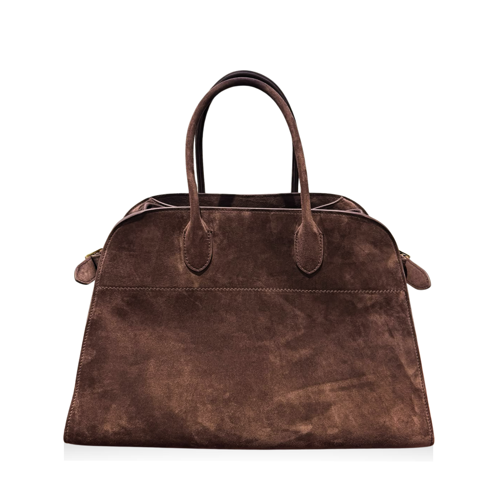 Margaux Structured Leather Tote Bag