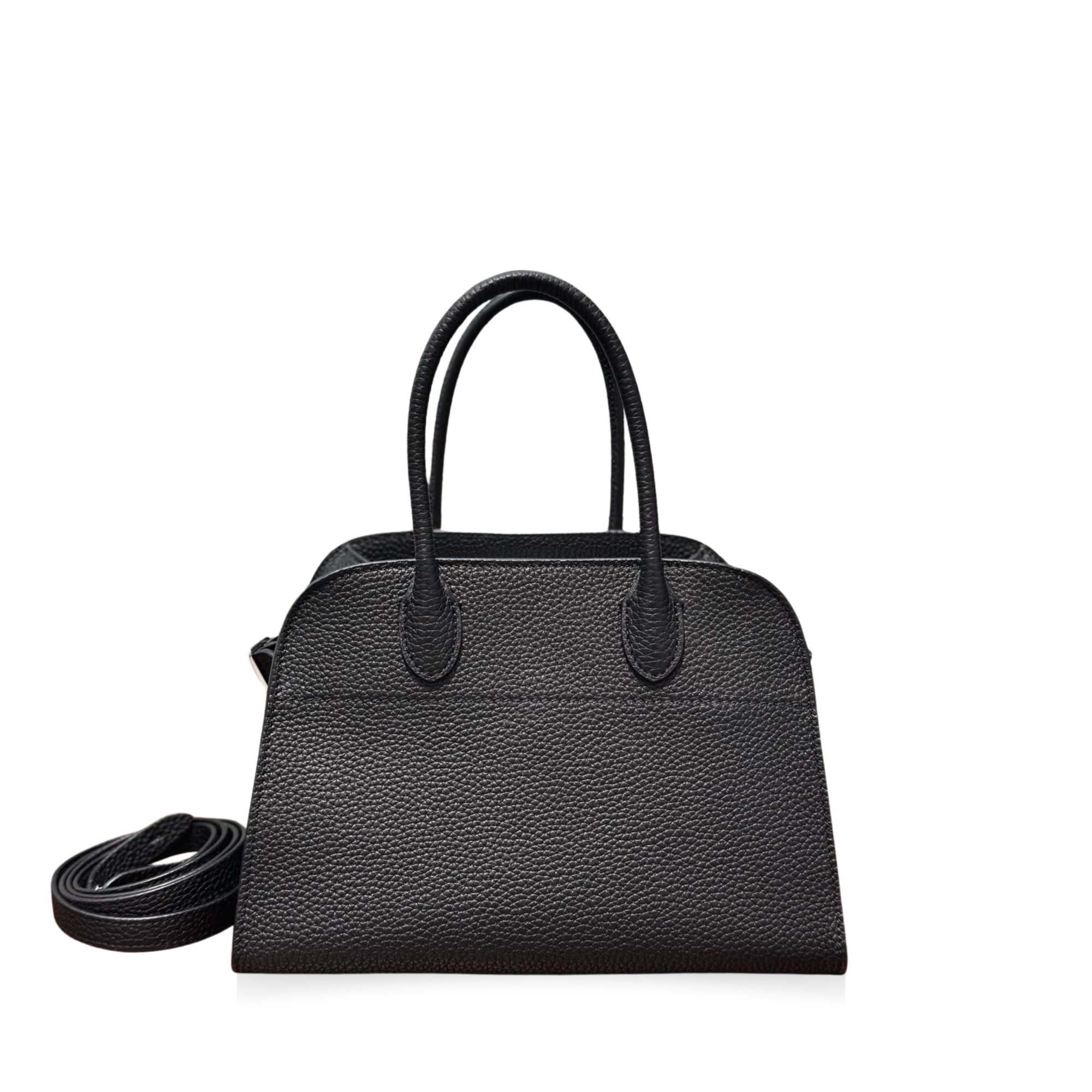 Margaux Structured Leather Tote Bag