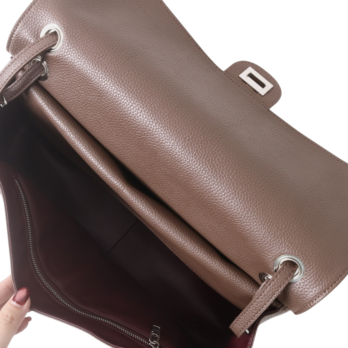 "Rose Island" Leder Crossbody