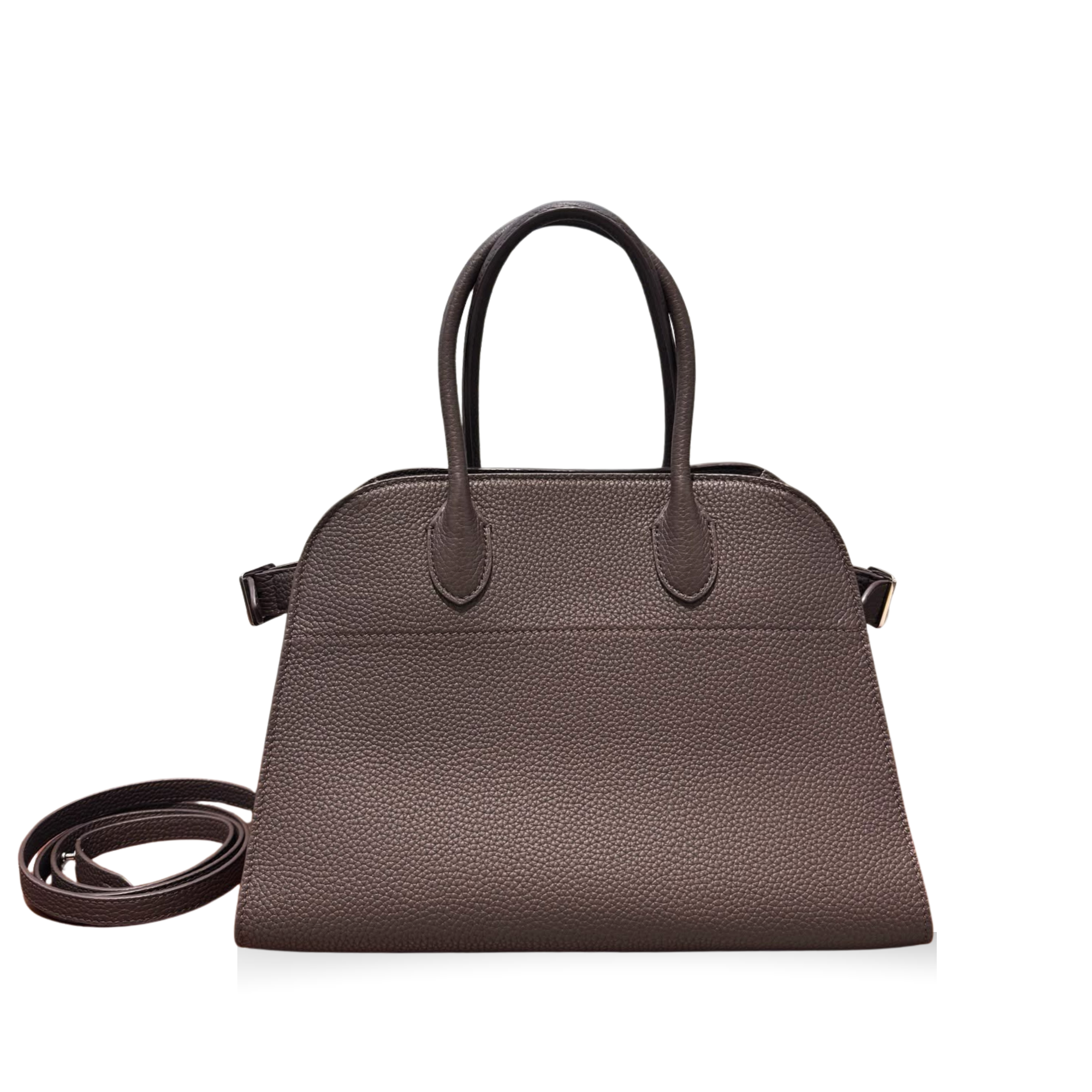 Margaux Structured Leather Tote Bag