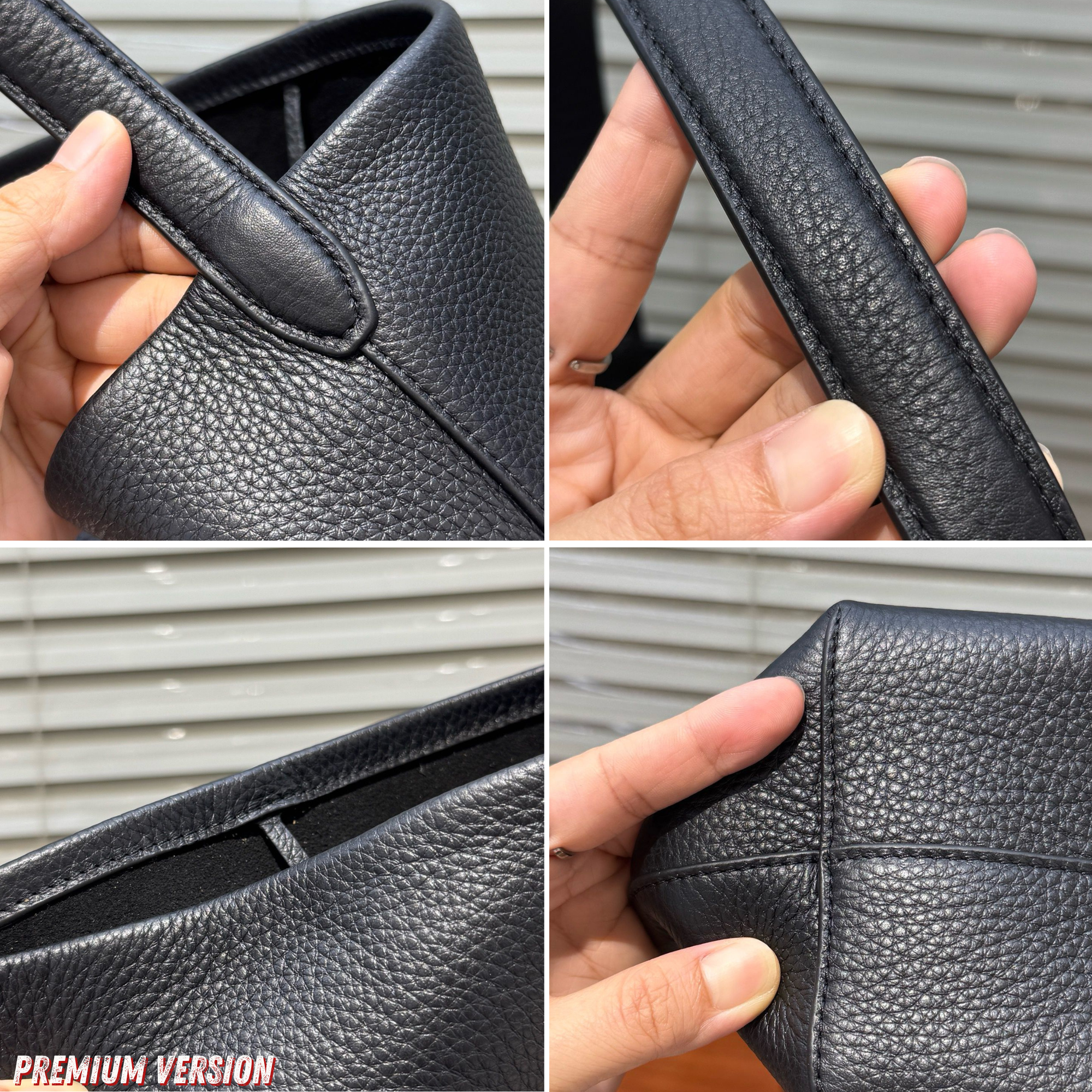 N/S Park Leather Tote Bag