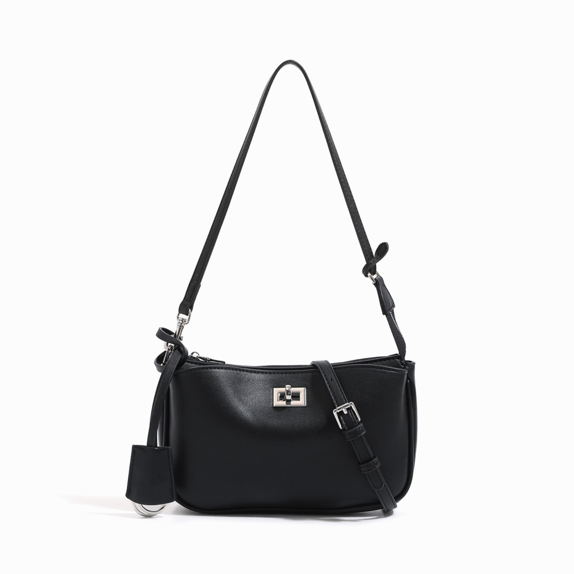 Sling Pochette Leather Crossbody Bag