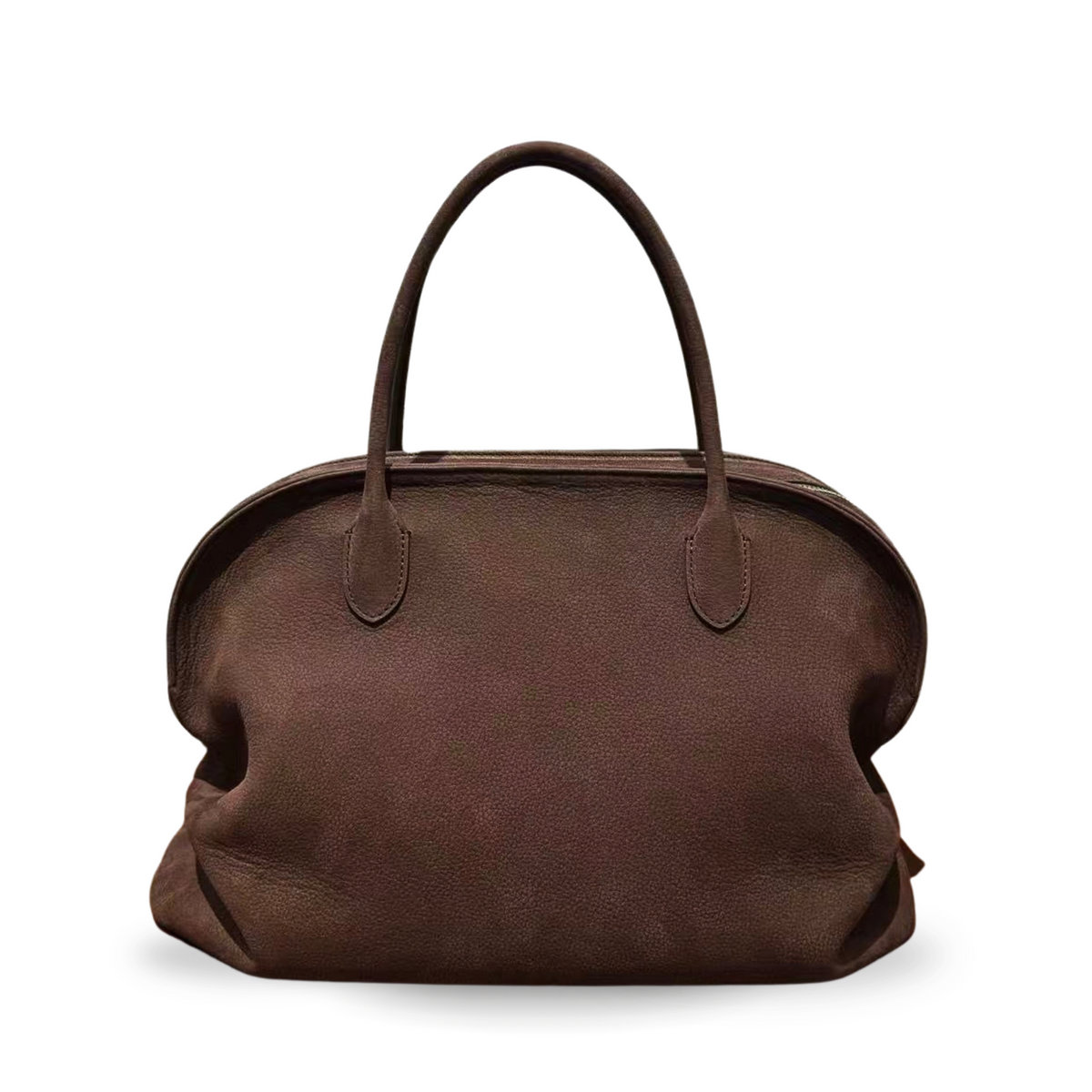 Agnes-Inspired Bowling Leather Bag
