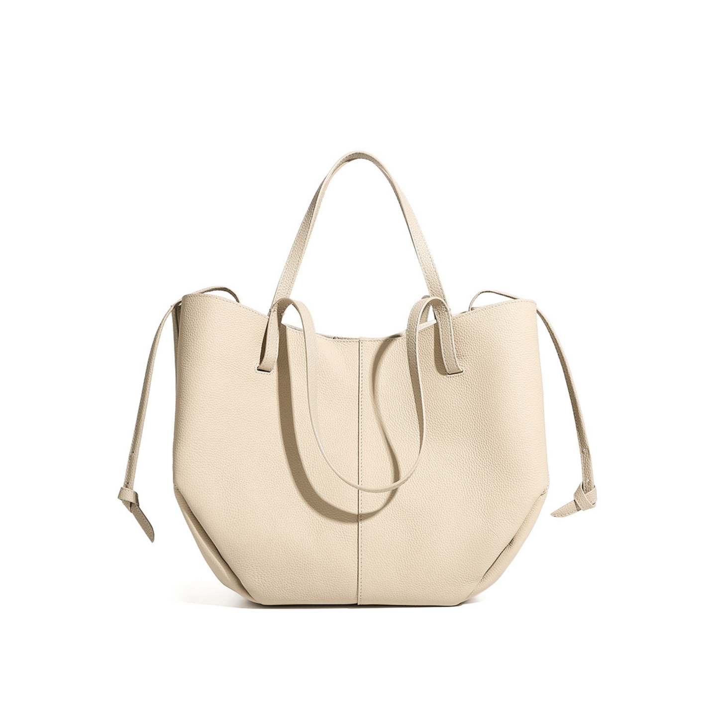 Luxurious Textured Leather Shoulder Bag