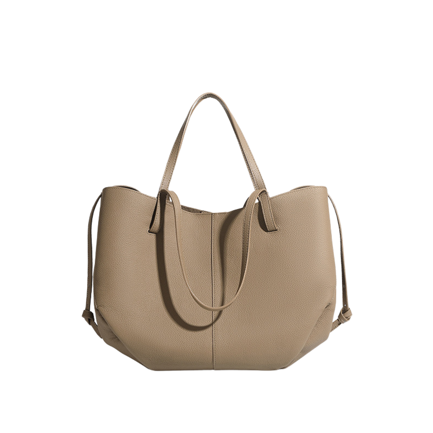 Luxurious Textured Leather Shoulder Bag