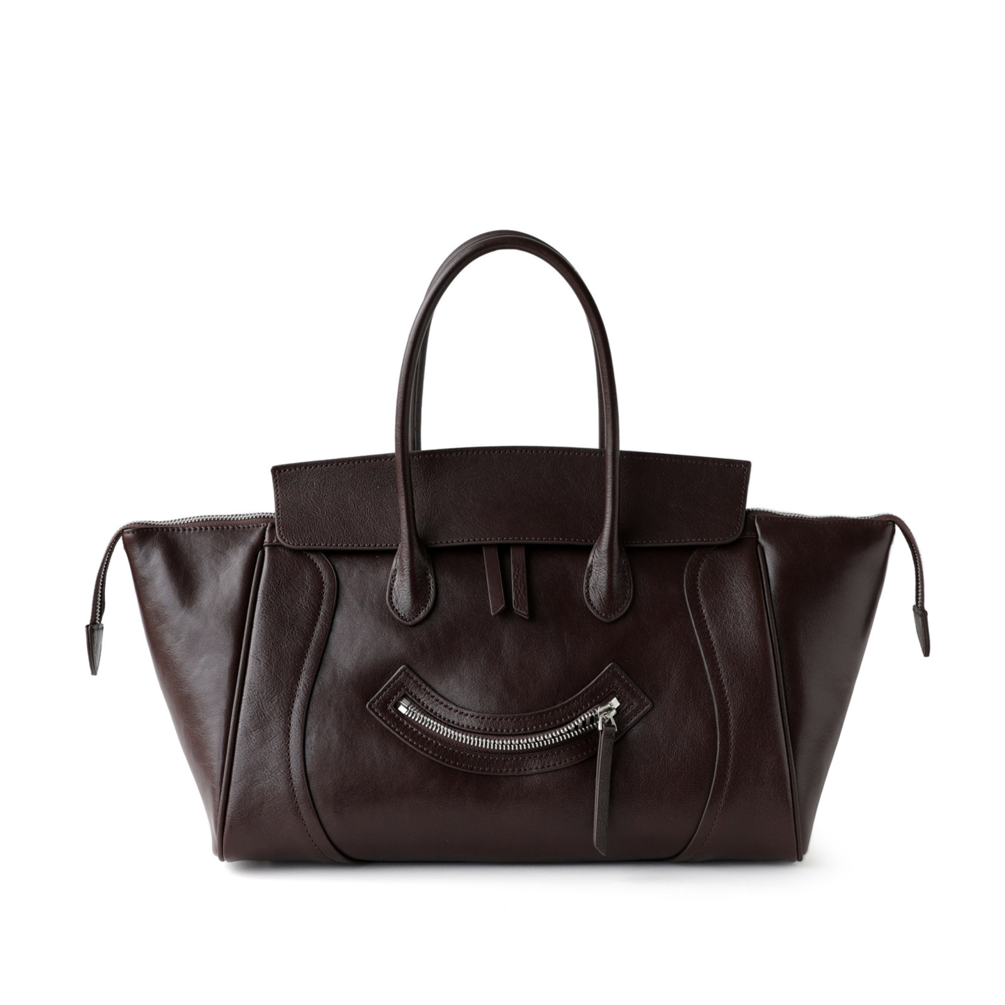 The C-Phantom-Inspired Vegetable-Tanned Leather Handbag