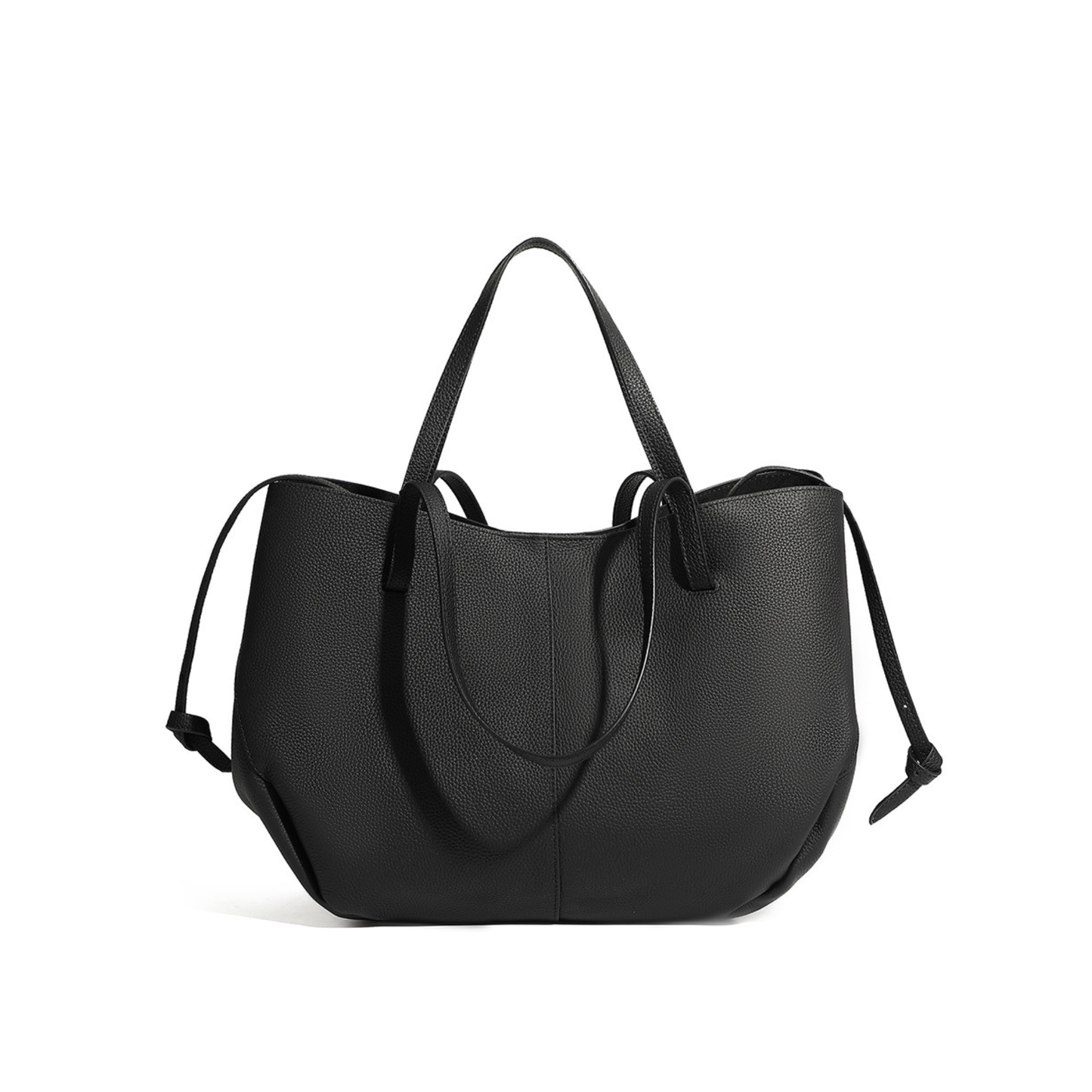 Luxurious Textured Leather Shoulder Bag