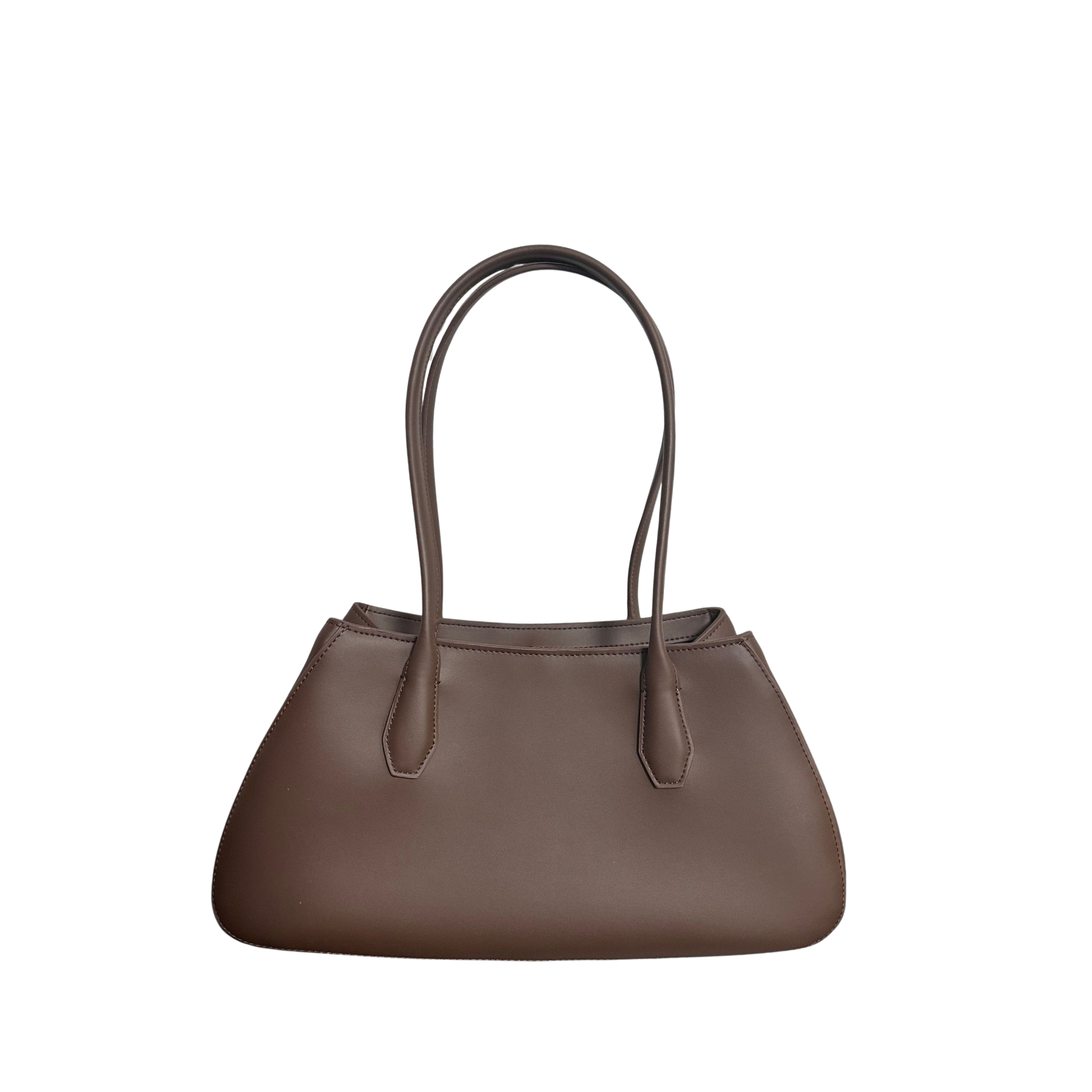 Alger Geometric Inspired Leather Shoulder Bag