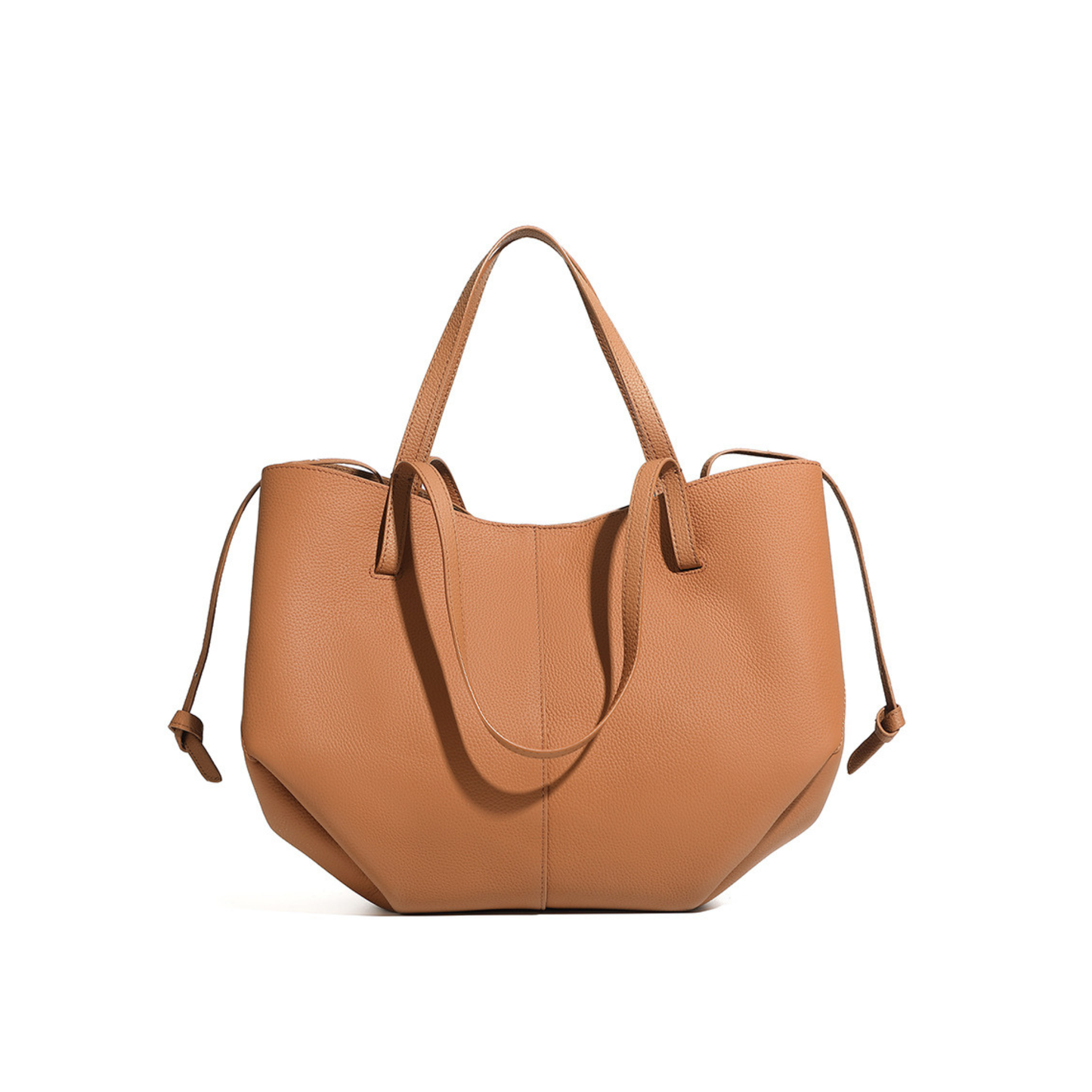 Luxurious Textured Leather Shoulder Bag