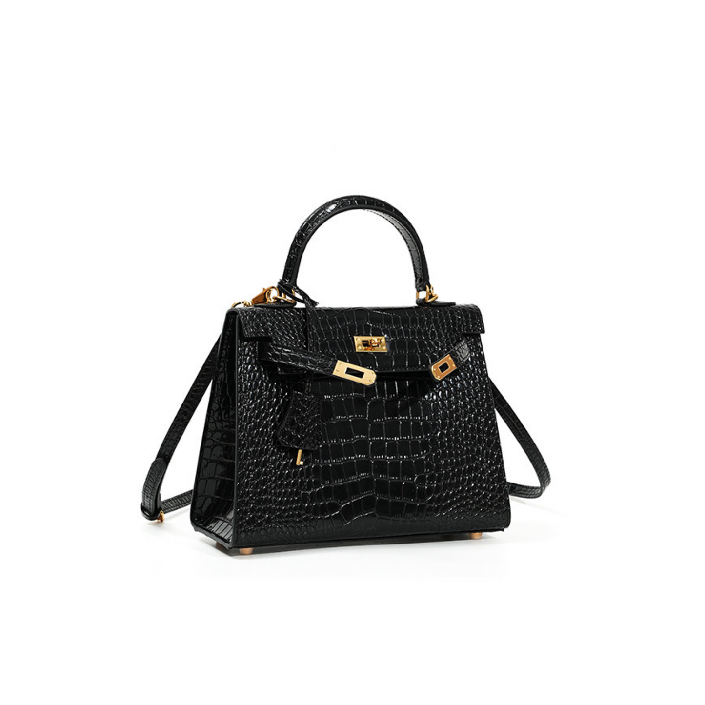 "Isla Rosa" bolso cruzado de cuero